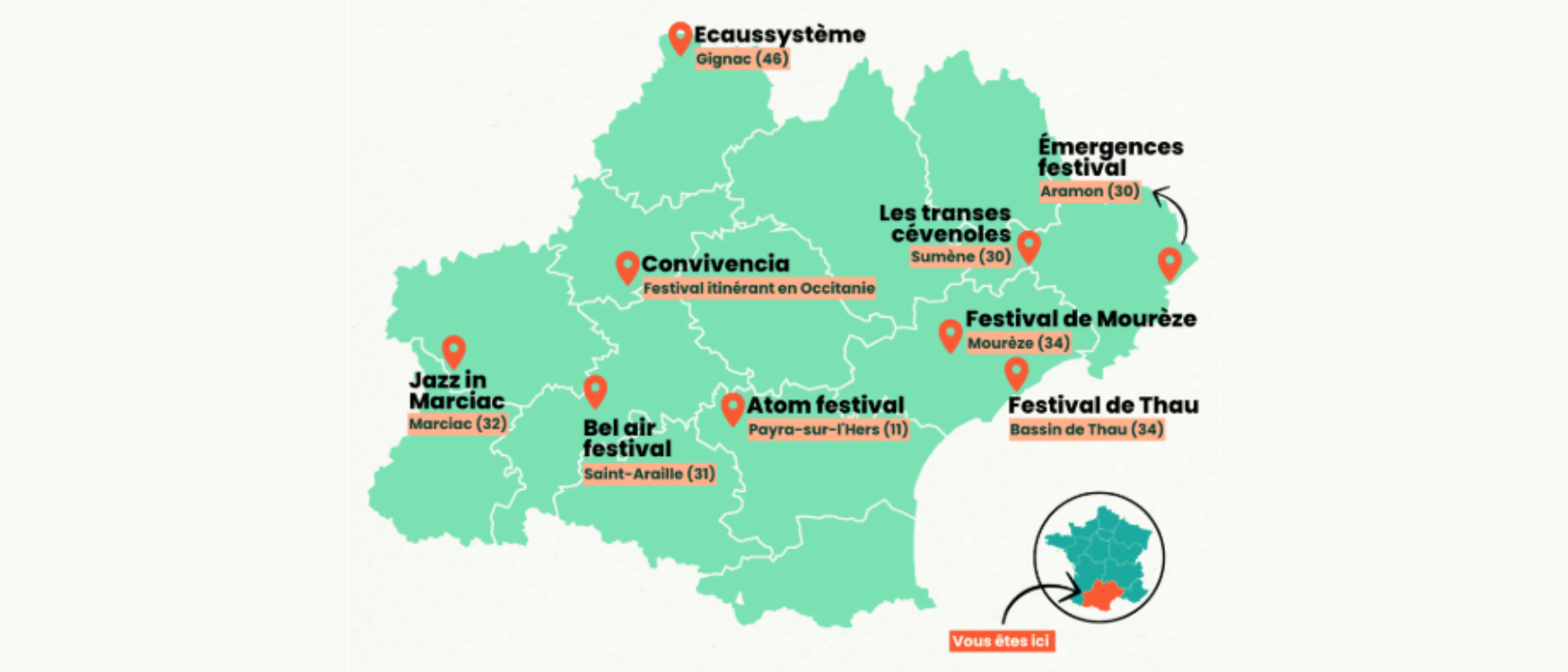 Article mentionnant ATOM Festival dans le média Vert publié en 2025